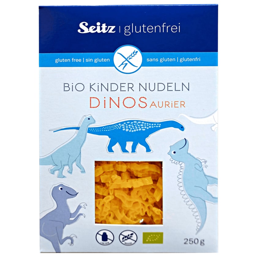 Seitz Bio Kindernudeln Dinosaurier glutenfrei 250g